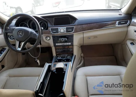 2014 Mercedes-Benz E 350 4Matic z USA, uszkodzony, nr VIN WDDHF8JB5EA875582